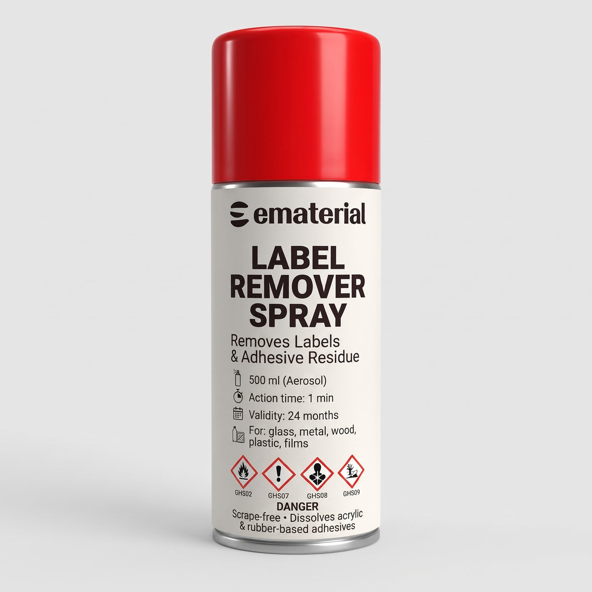 Spray pentru Îndepărtat Etichete și Adezivi (Label Remover), 500 ml