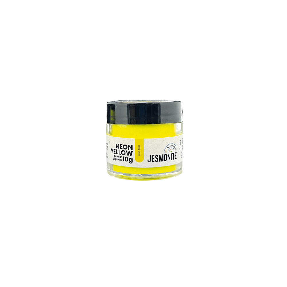 Jesmonite Fluo Powder - Pigmento fluorescente vibrante per progetti creativi