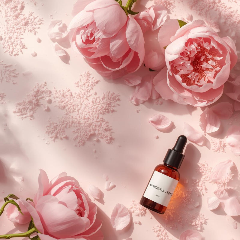 Ulei parfumat Wonderful Peony cu aromă delicată de bujori și flori catifelate