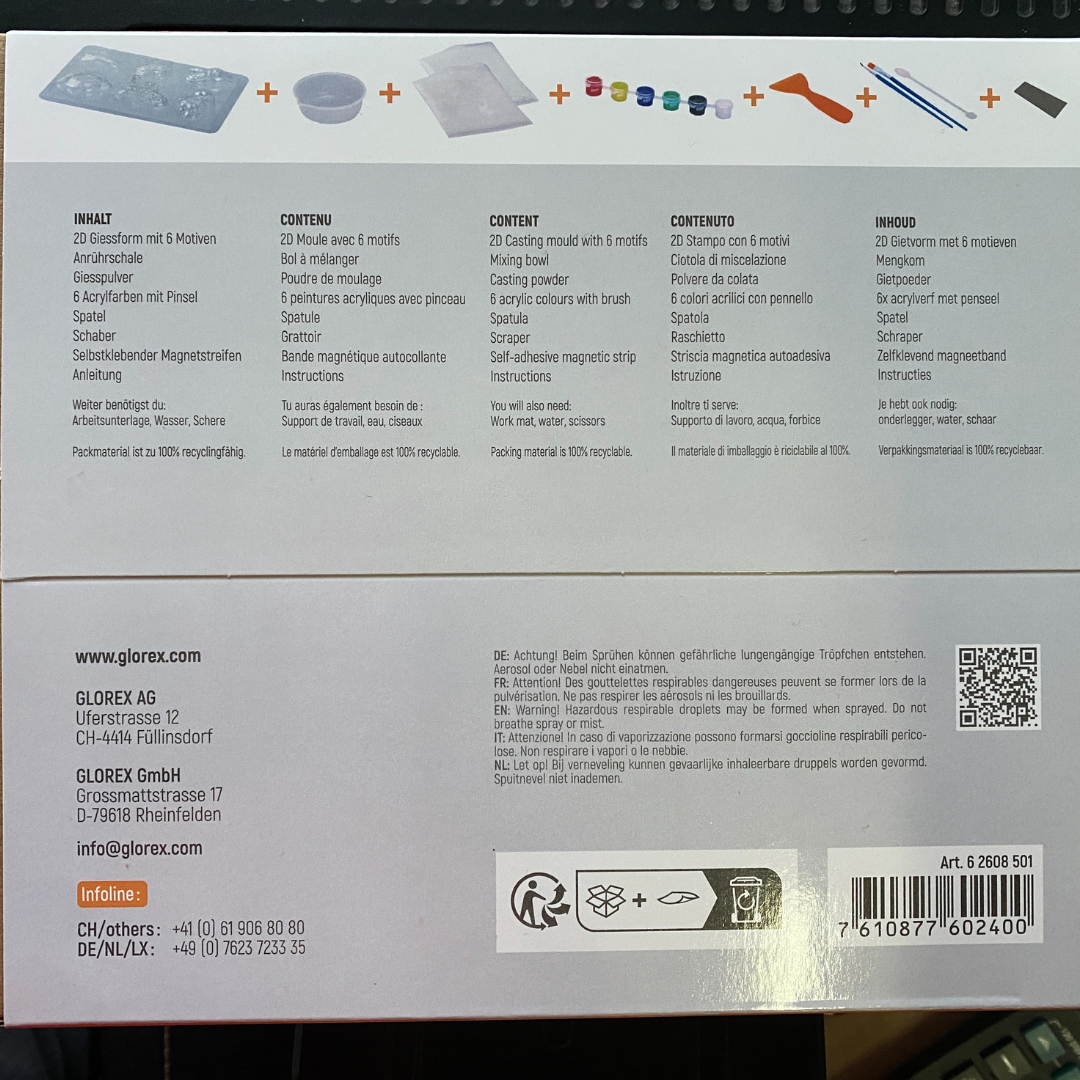 Kit di Creazione Spaziale: crea 12 oggetti unici