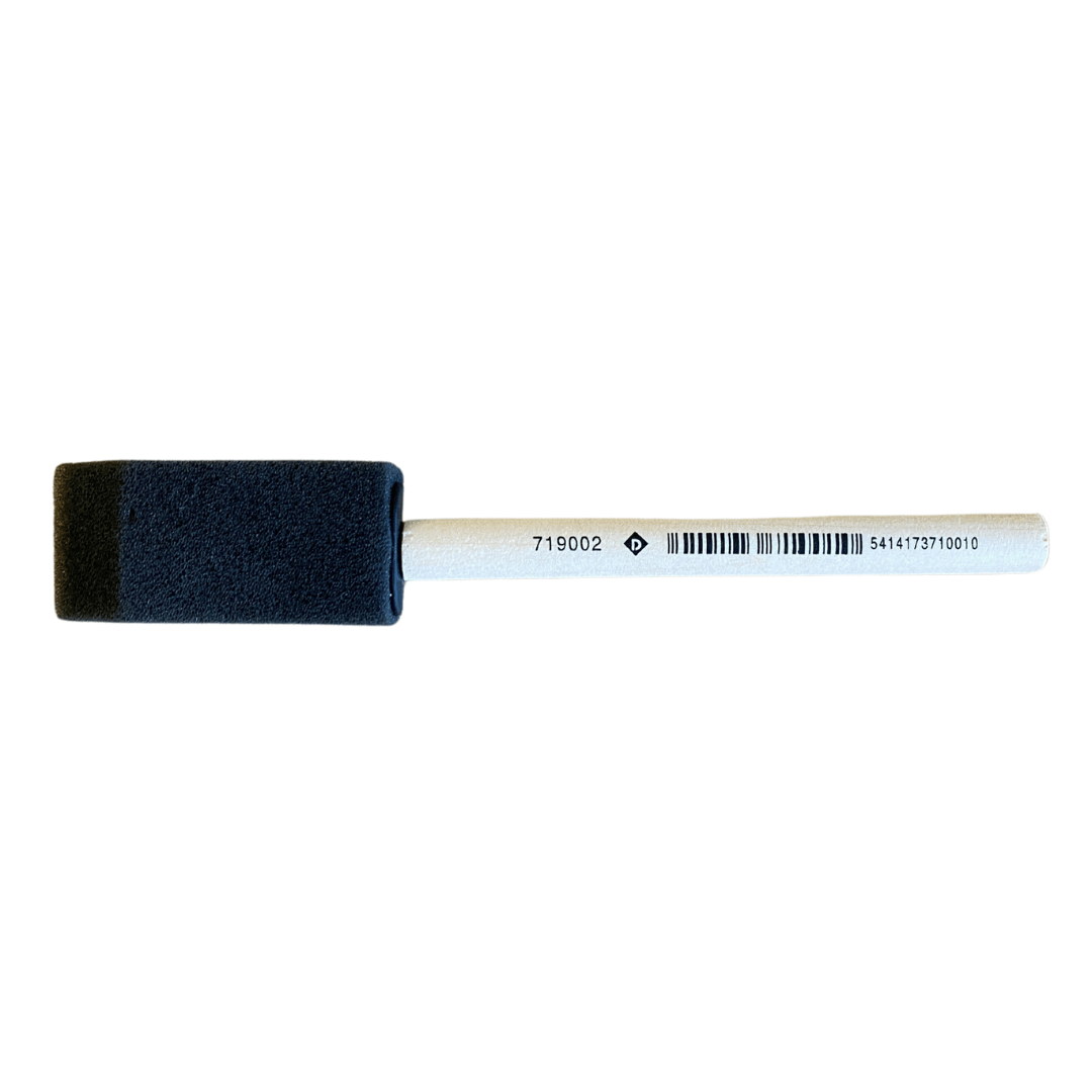 Pennello spugna – 25 mm, ideale per l'applicazione uniforme di vernici e sigillanti