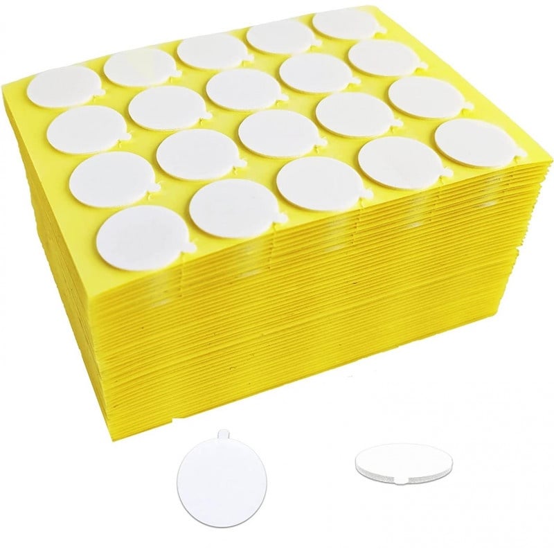 Adesivo porta stoppino resistente al calore 40 pezzi