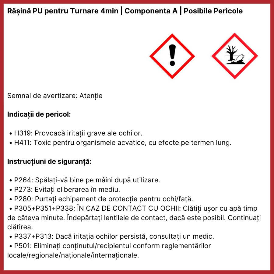 Resina da colata - 4 minuti, rapporto 1:1, per modelli, figure e parti di precisione