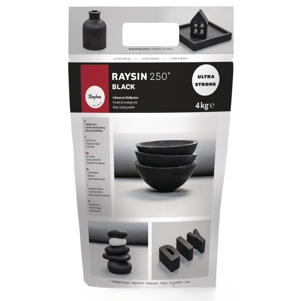 Raysin 250 Praf Ceramic de turnare Negru - eMaterial
