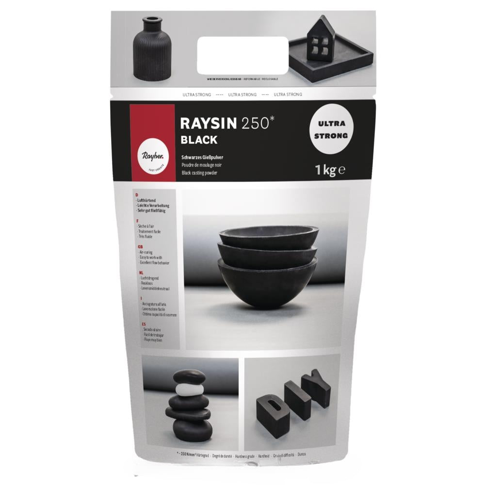 Raysin 250 Praf Ceramic de turnare Negru - eMaterial