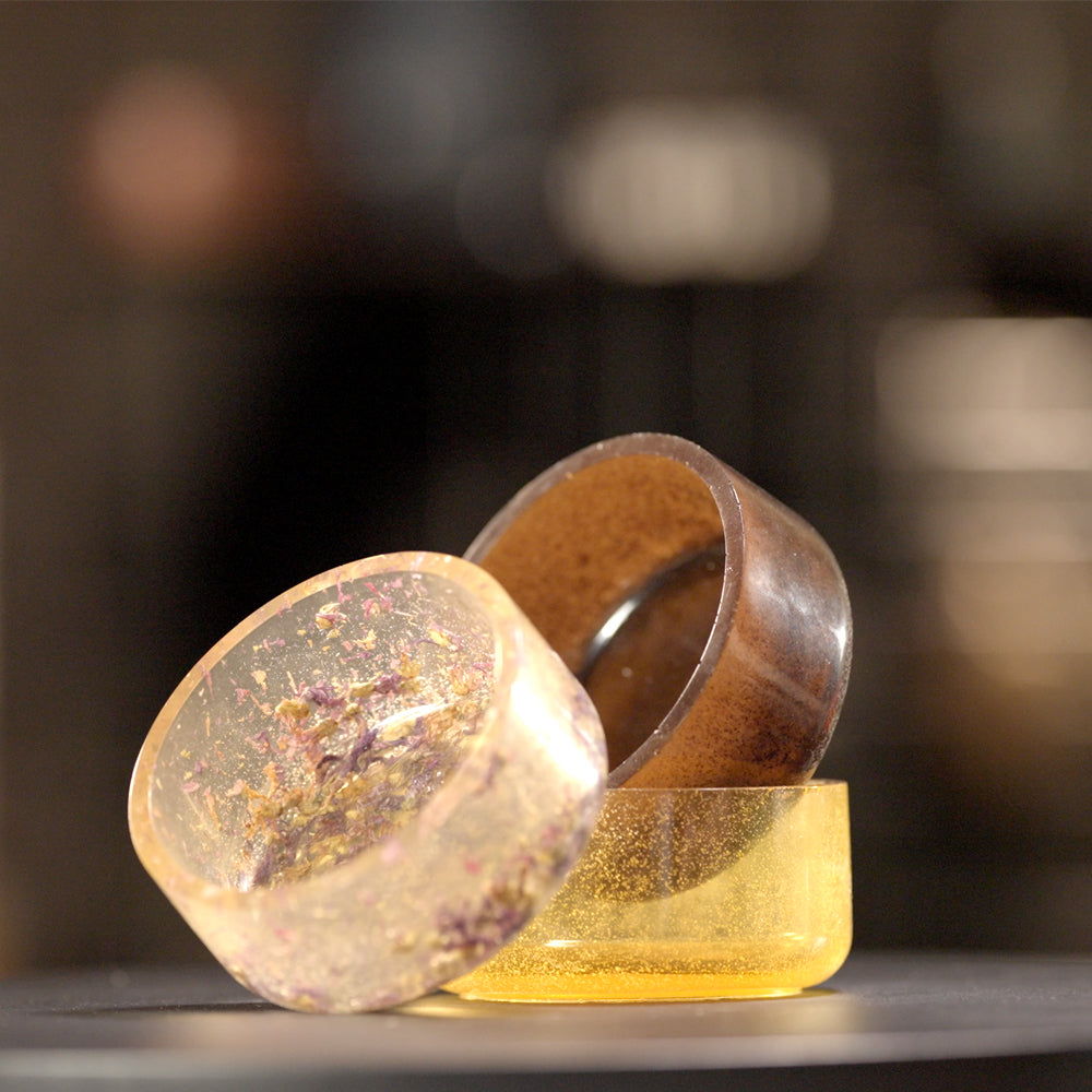 Set Reslin® 500 g di olio e 250 g di attivatore – Resina vegetale biodegradabile al 100% per la creazione di oggetti decorativi e artistici