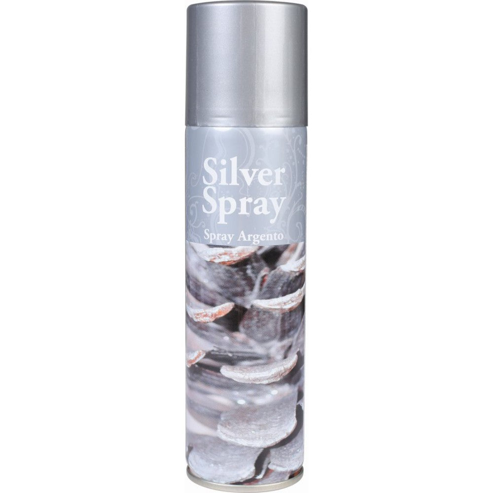 Spray Argento - Effetto Metallico, 150 ml, Graine Creative