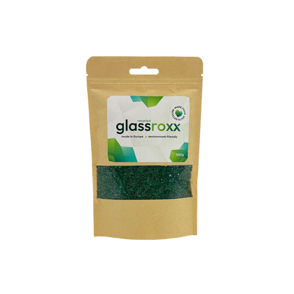 GlassRoxx Extra Small – Granulat Sticla Reciclata, 500g