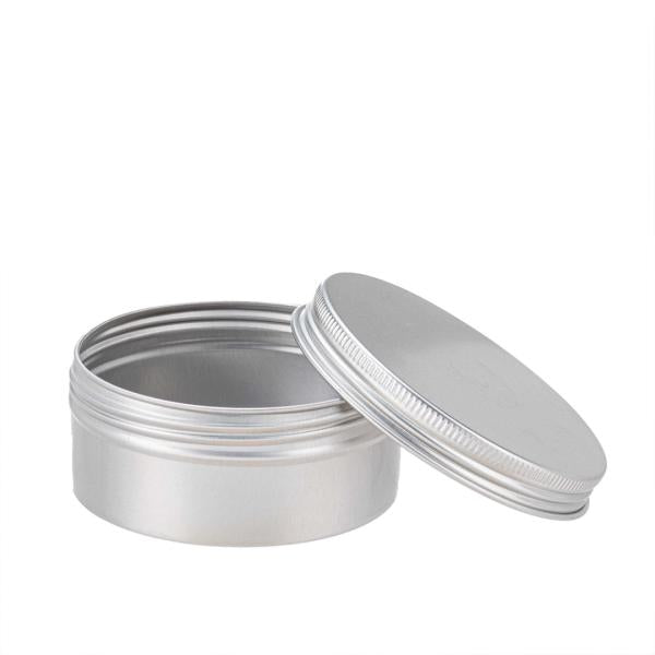 Recipient Aluminiu cu Capac Filetat – Cosmetice si Lumanari