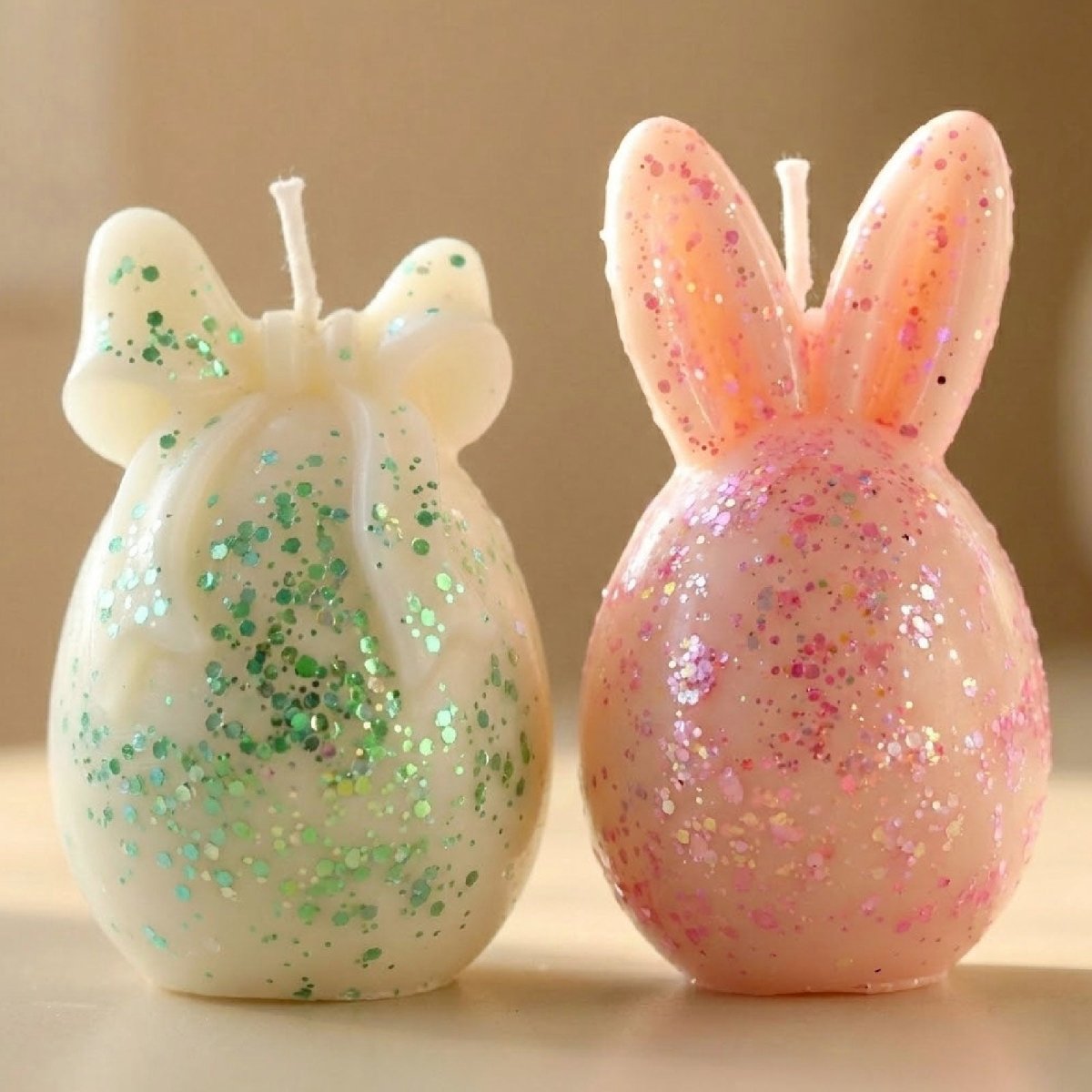 Fulgi Glitter High Gloss pentru Lumânări, Rezistenți la Căldură