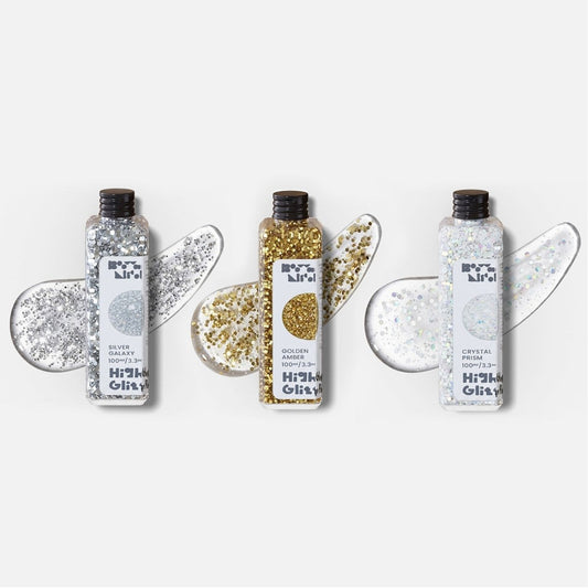 Fulgi Glitter High Gloss pentru Lumânări, Rezistenți la Căldură