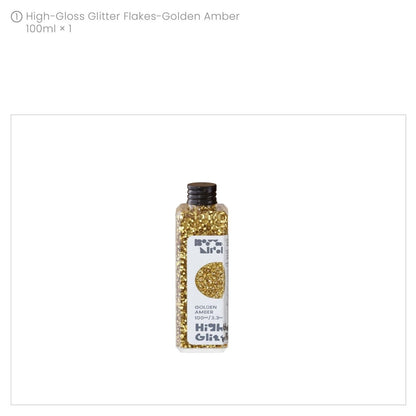 Fulgi Glitter High Gloss pentru Lumânări, Rezistenți la Căldură