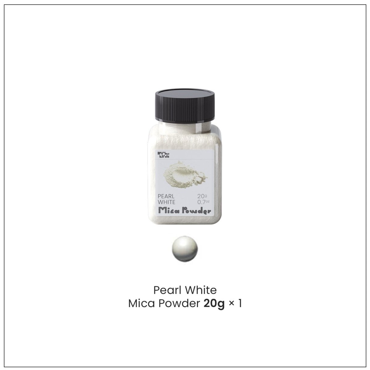 Pudră Mica 20 g cu Efect Perlat, 6 Nuanțe de Craciun