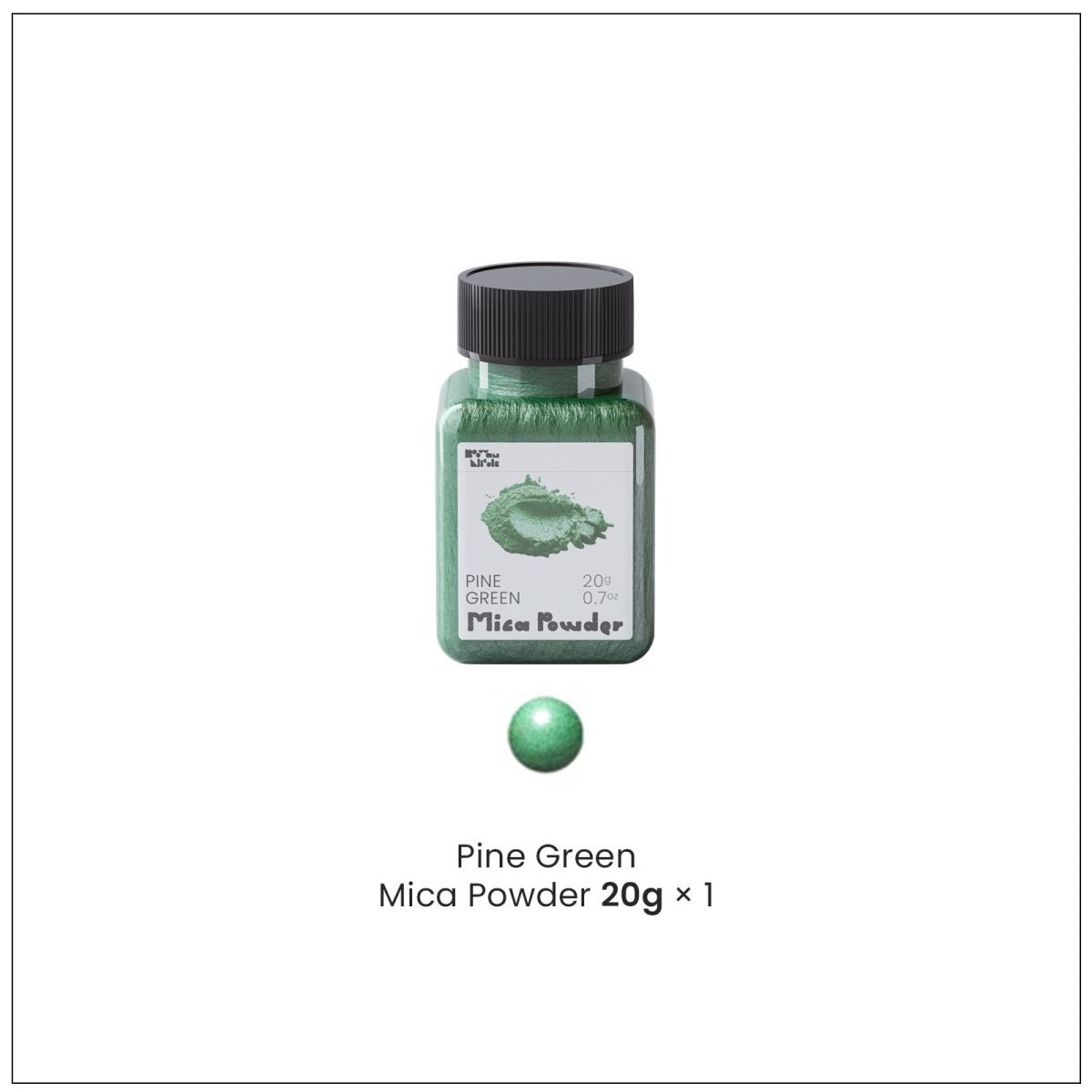 Pudră Mica 20 g cu Efect Perlat, 6 Nuanțe de Craciun