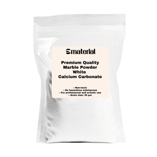 Pudră de Marmură - Carbonat de Calciu Alb Ultra-Fin
