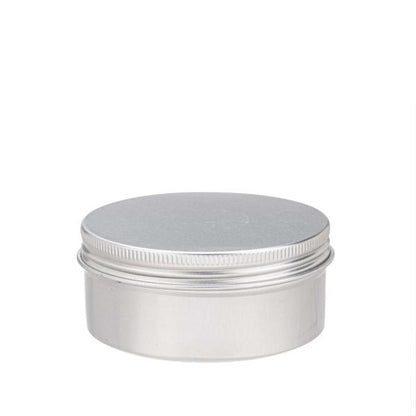 Recipient Aluminiu cu Capac Filetat – Cosmetice si Lumanari