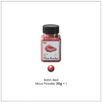 Pudră Mica 20 g cu Efect Perlat, 6 Nuanțe de Craciun