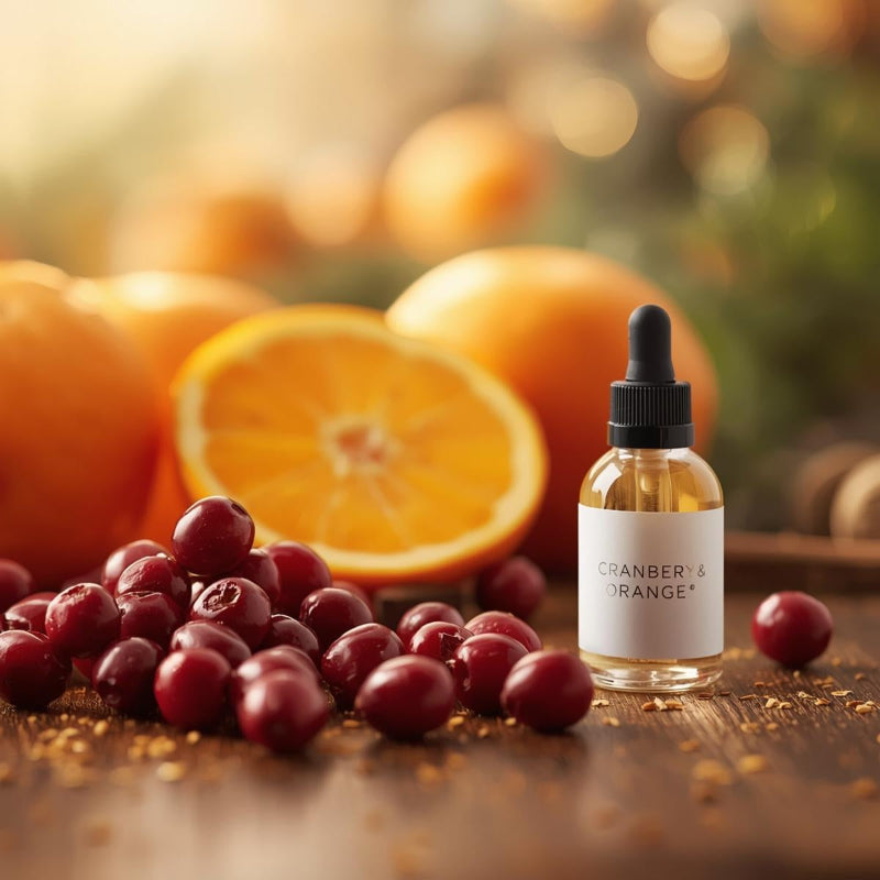 Ulei parfumat Cranberry & Orange cu note dulci-acrișoare de merișoare și portocală