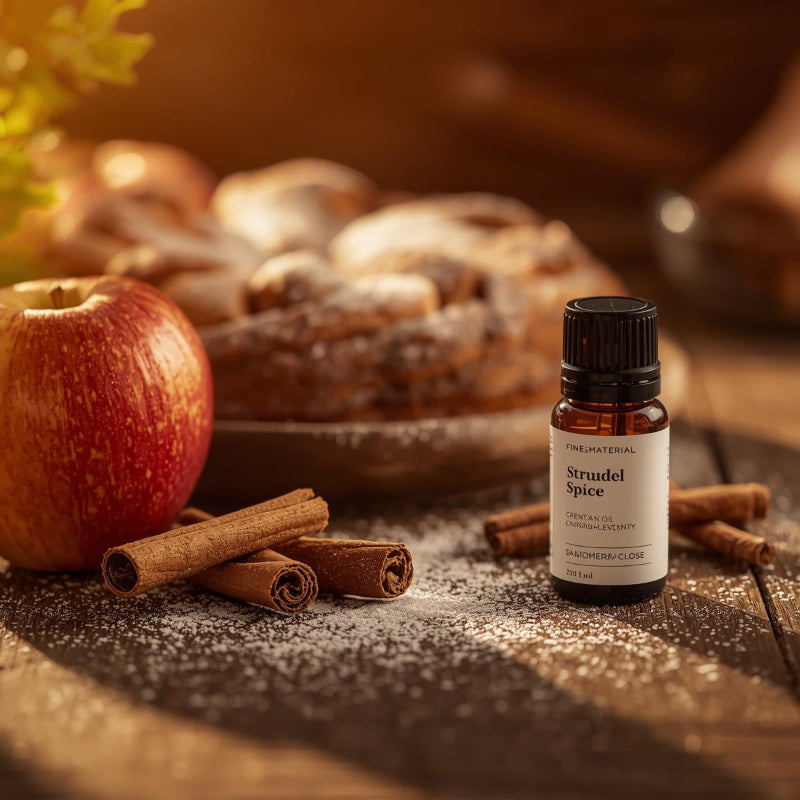 Ulei parfumat Strudel Spice cu arome calde de scorțișoară, vanilie și măr copt