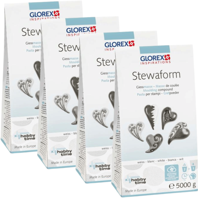 Composto per colata Stewaform 5 kg – Materiale universale bianco per colate precise e asciugatura uniforme