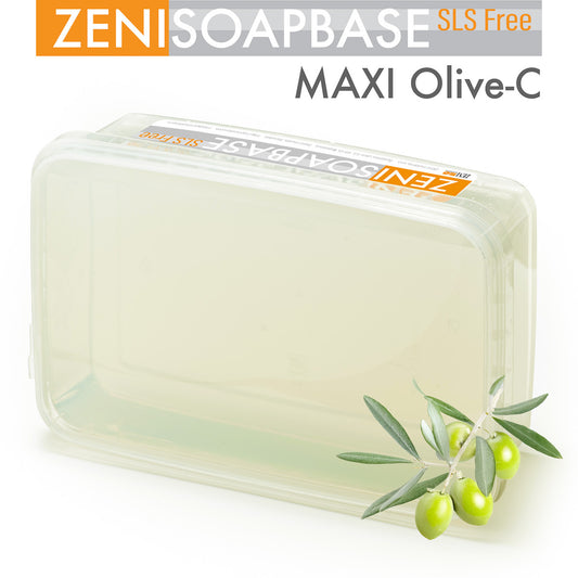 Bază Săpun Transparentă MAXI Olive-C cu Ulei de Măsline, Fără SLS
