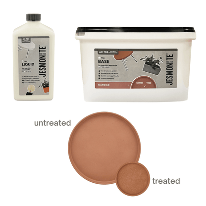 Jesmonite AC730 DUO SET 500ml + 2,5kg Nero carbone