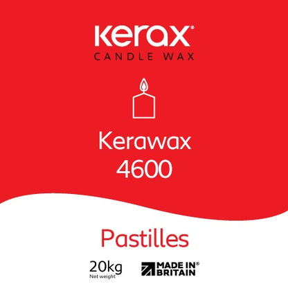 Ceară Kerawax 4600 pentru lumânări pillar turnate în matrițe, ambalaj