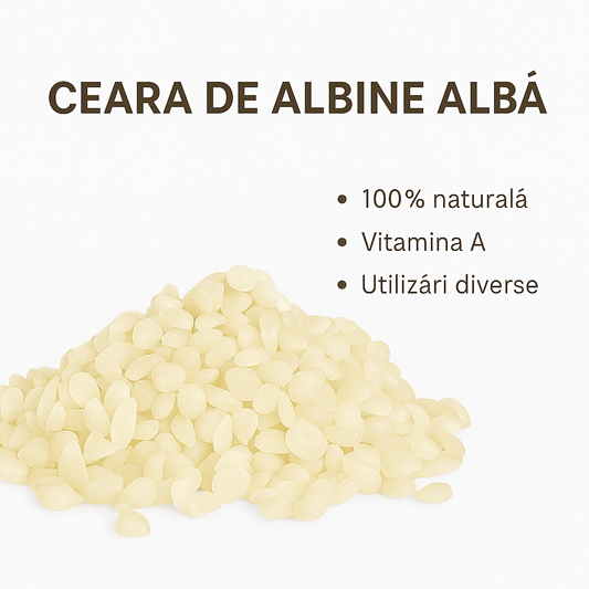 Cera d'api bianca – 100% naturale, purificata e multifunzionale