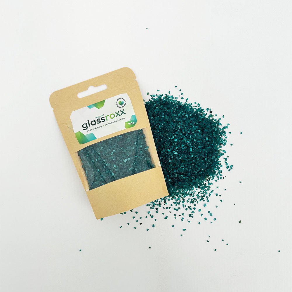 GlassRoxx 500g - Granuli di vetro riciclato per effetti sorprendenti
