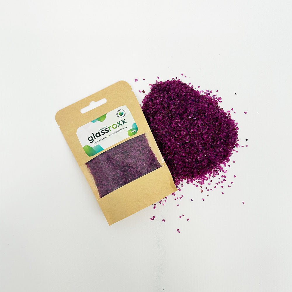 GlassRoxx 500g - Granuli di vetro riciclato per effetti sorprendenti
