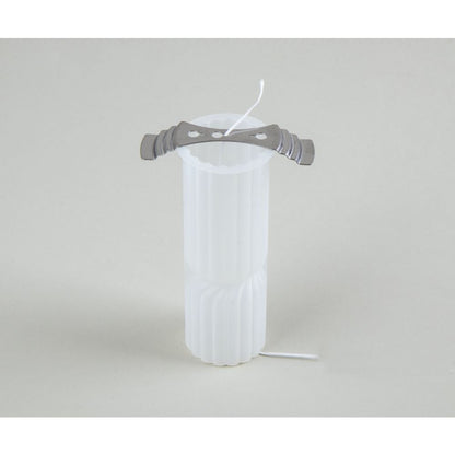 Matrita Silicon pentru Lumanare Cilindrica Spirala, 15 cm
