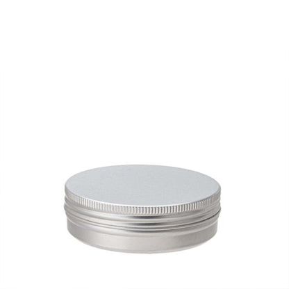 Recipient Aluminiu cu Capac Filetat – Cosmetice si Lumanari