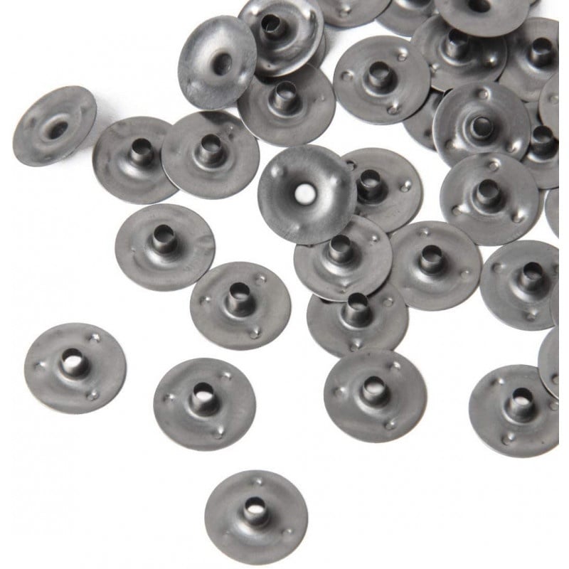 Suport metalic pentru fitil – 15 mm, set 50 bucăți (Standard / Gât Larg / Gât Lung)